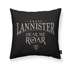 Kissenbezug Game of Thrones Lannister A Schwarz Bunt 45 x 45 cm