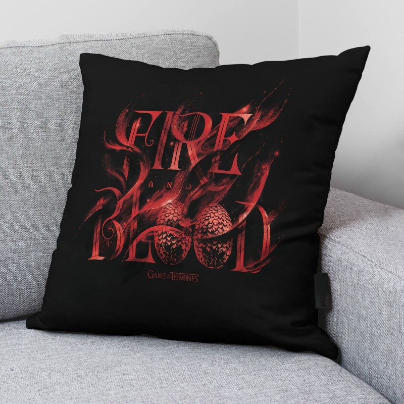 Housse de coussin Game of Thrones Fire Blood A Multicouleur 45 x 45 cm