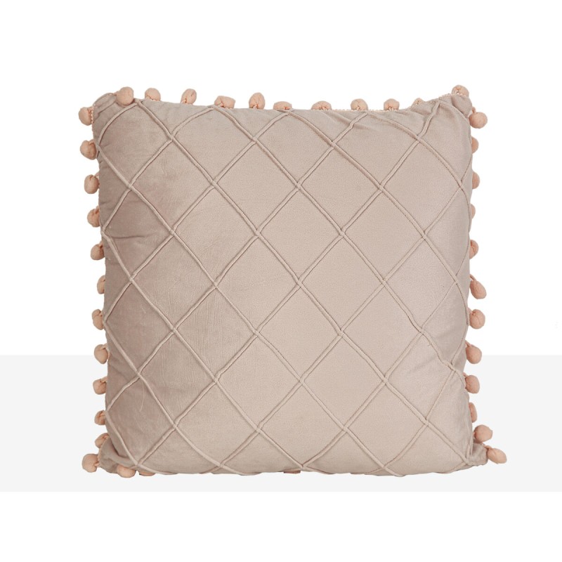 Coussin Romimex Rose 40 x 5 x 40 cm