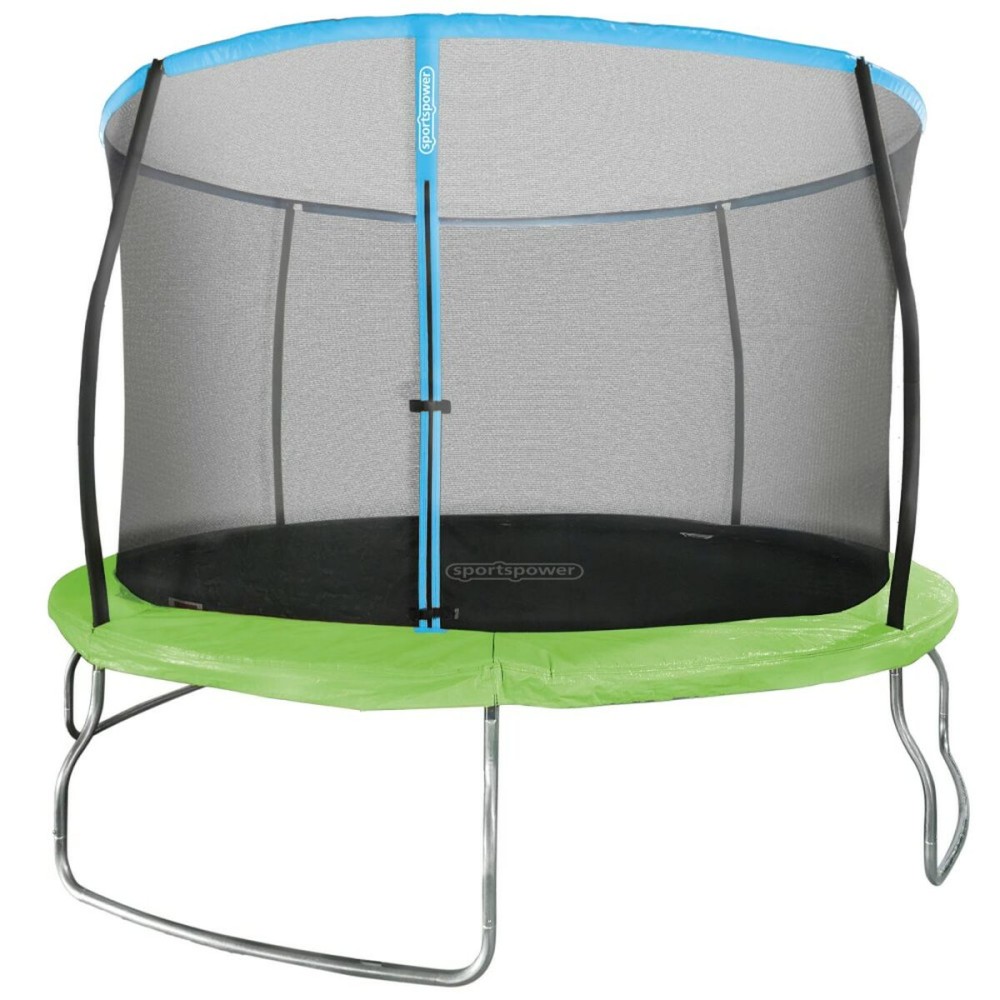 Trampoline pour Enfants avec Filet de Sécurité Aktive 366 x 266 x 366 cm
