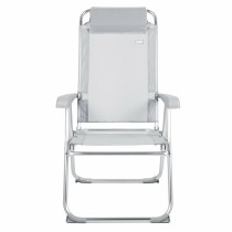 Chaise Pliante Aktive Inclinable Gris 44 x 101 x 55 cm