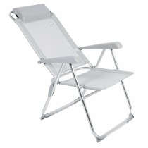 Chaise Pliante Aktive Inclinable Gris 44 x 101 x 55 cm