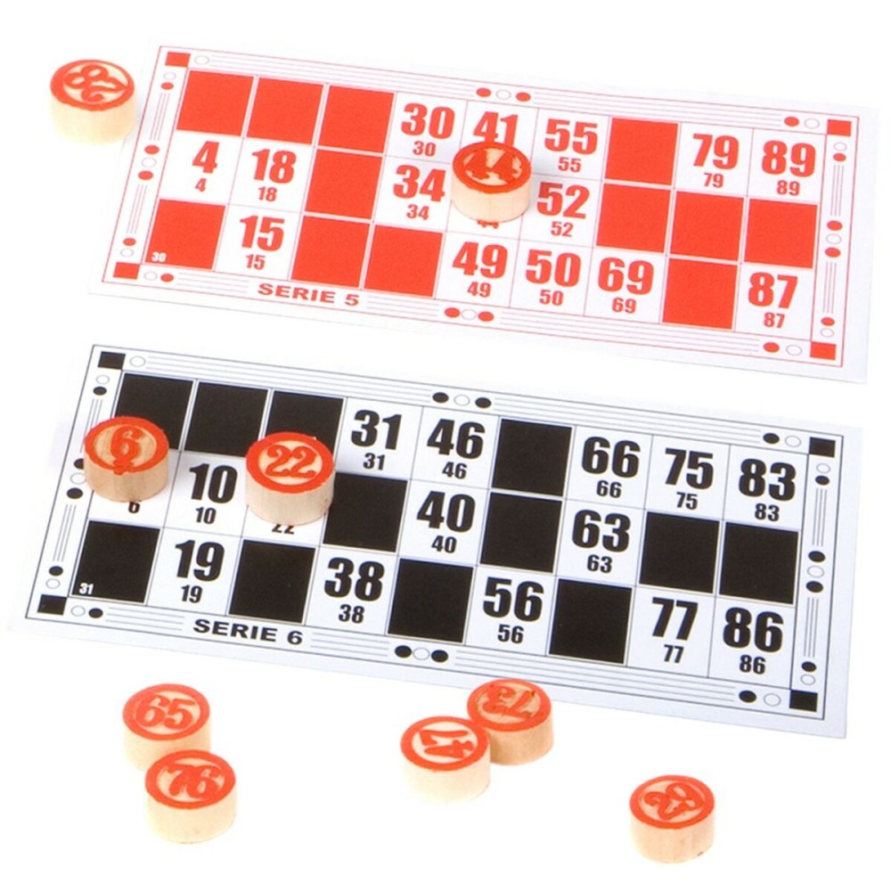 Bingo CB Games Bois Papier Plastique (24 Unités)