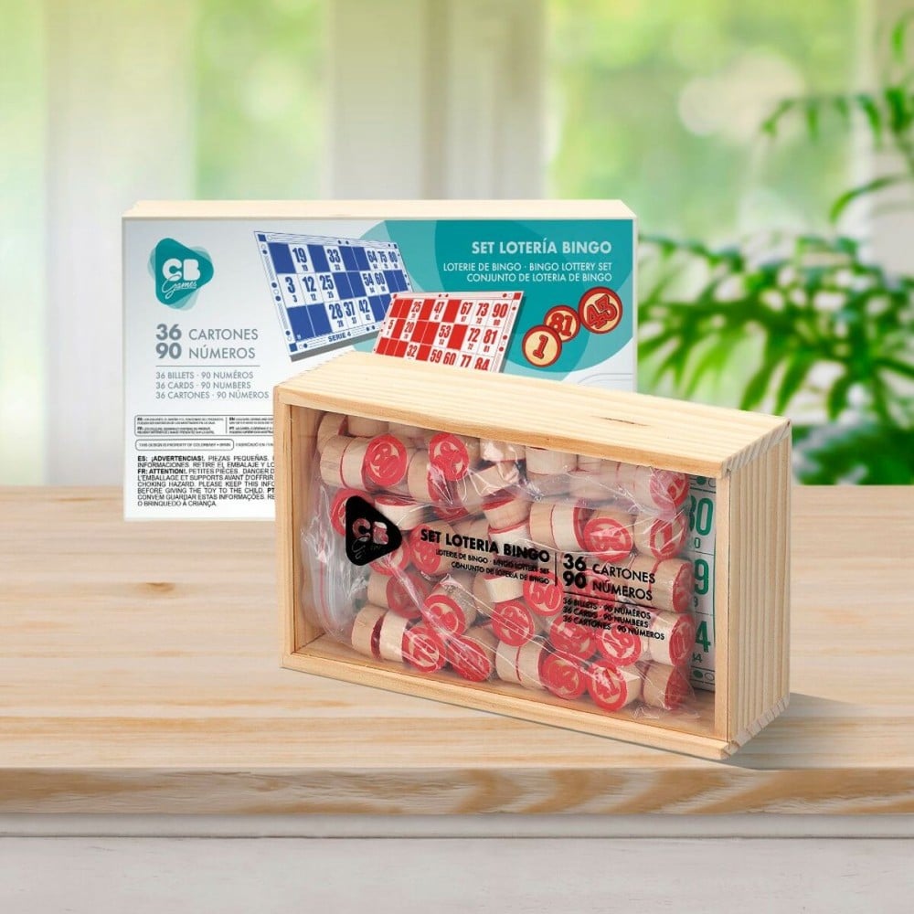 Bingo CB Games Bois Papier Plastique (24 Unités)