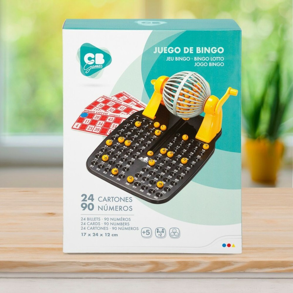 Bingo CB Games Pappe Kunststoff (6 Stück)