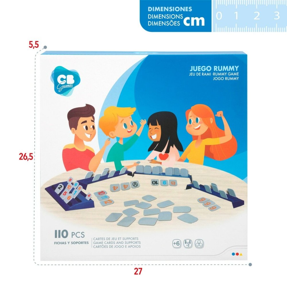 Board game CB Games 26 x 3 x 10 cm (107 Pieces) (6 Units)