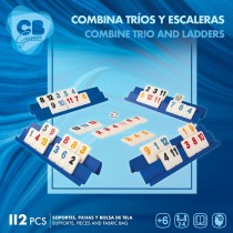Board game CB Games Rummi 24,5 x 3 x 6 cm (112 Pieces) (6 Units)