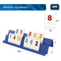 Board game CB Games Rummi 24,5 x 3 x 6 cm (112 Pieces) (6 Units)