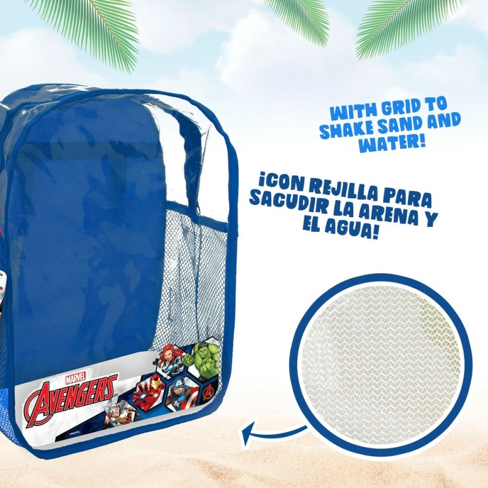 Set de jouets de plage The Avengers Ø 18 cm polypropylène (12 Unités)