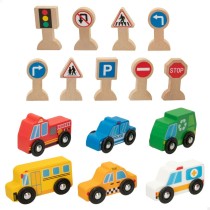 Spielset Fahrzeuge Woomax 15 Stücke (6 Stück)