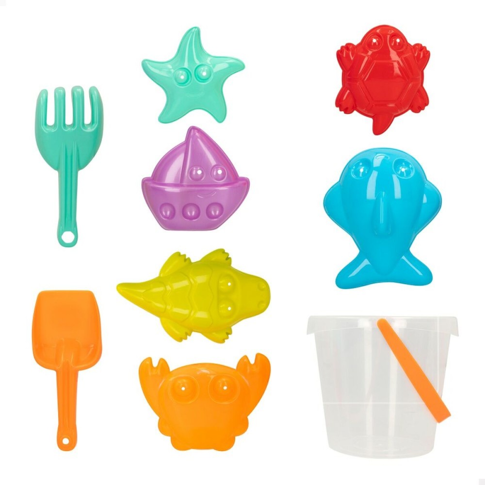 Beach toys set Colorbaby Ø 18 cm (24 Units)