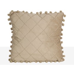 Coussin Romimex Beige 40 x 5 x 40 cm