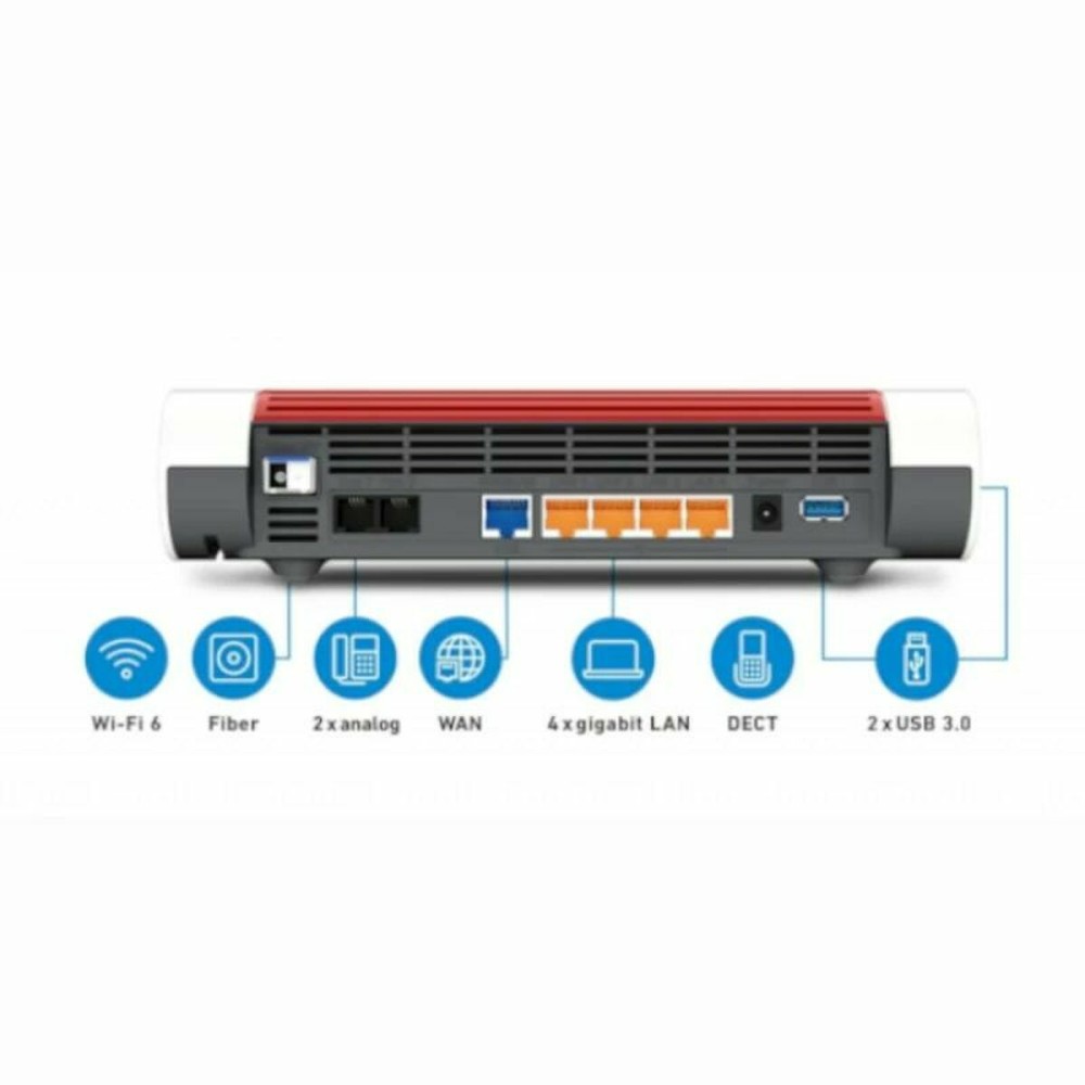 Router Fritz! 20003058 Weiß Ethernet LAN