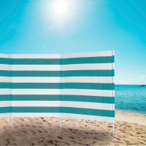 pare-vent de plage Aktive 480 x 102 x 1,5 cm (4 Unités)
