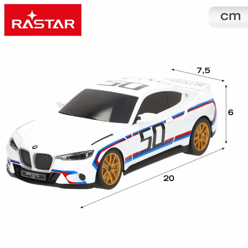 Remote-Controlled Car BMW Blue Red 1:24 20 x 6 x 7,5 cm (4 Units)