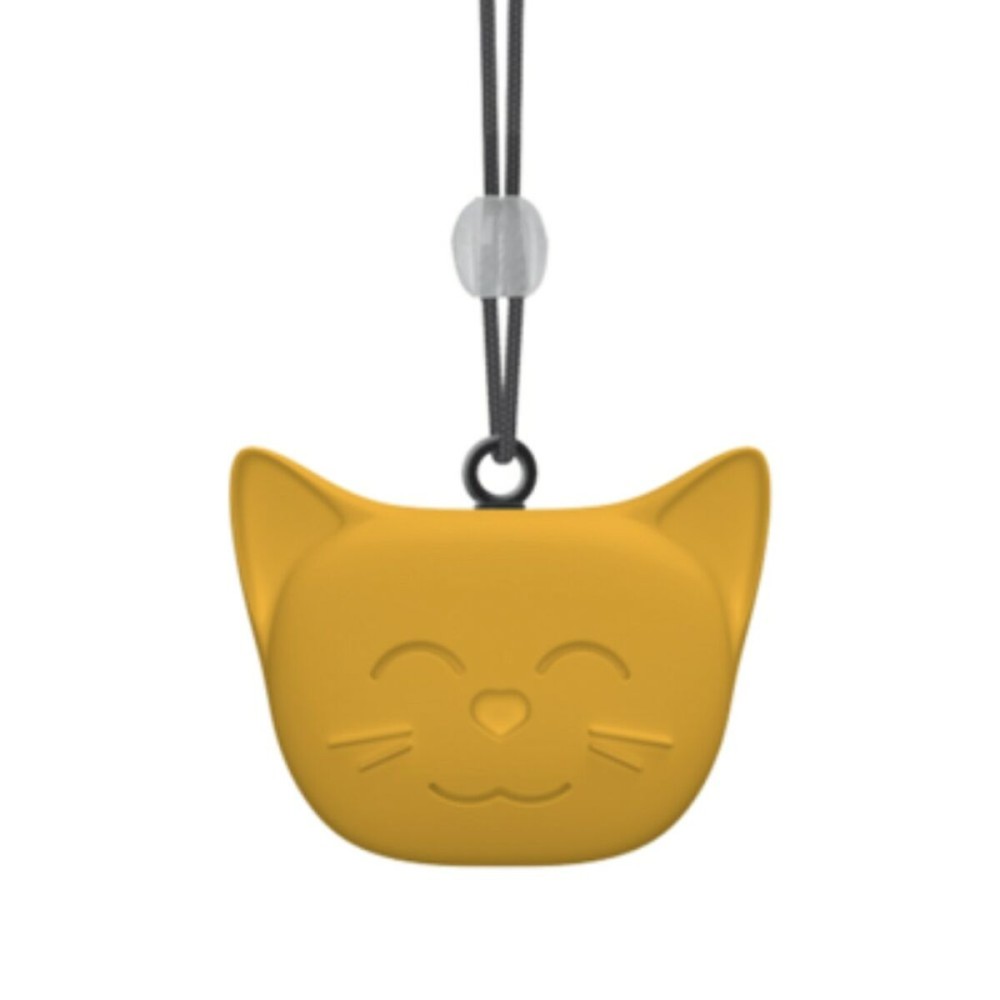 Car Air Freshener Dr Marcus Cosmic Cat Peach Plastic Pendant