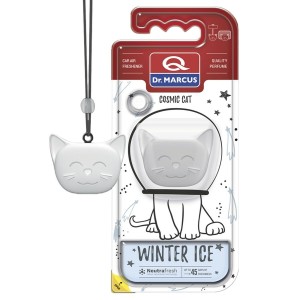 Car Air Freshener Dr Marcus Cosmic Cat ICE CHILL Plastic Pendant