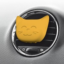 Car Air Freshener Dr Marcus Cosmic Cat Peach Plastic Pendant