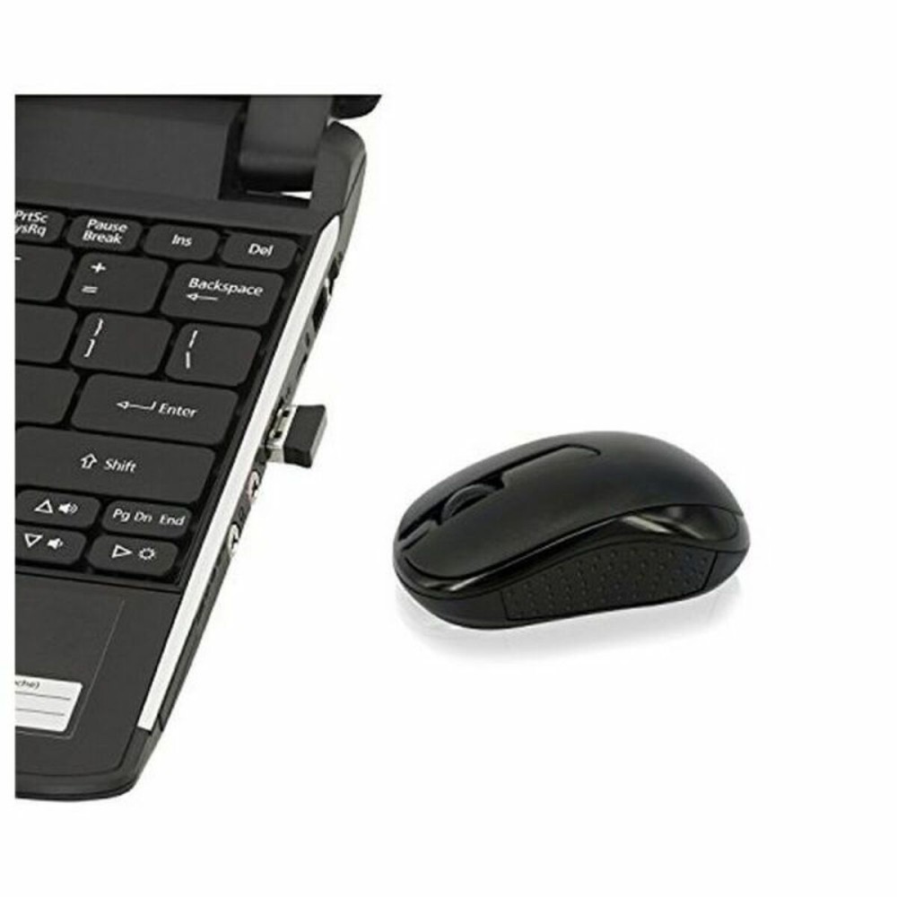 Schnurlose Mouse Ewent EW3223 1000 dpi Schwarz