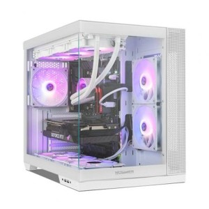 Boîtier ATX semi-tour Nox-Xtreme NXHUMMERASTRANEOWH Blanc