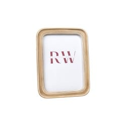 Photo frame Romimex Beige Resin 2 x 18 x 13 cm