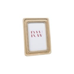 Photo frame Romimex Beige Resin 2 x 15 x 10 cm