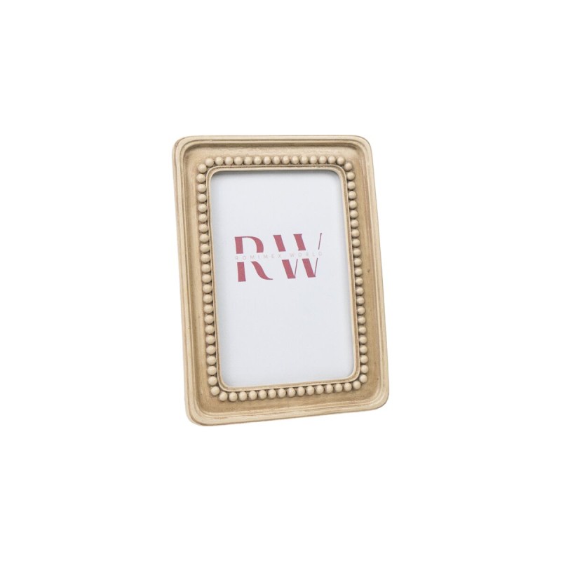 Photo frame Romimex Beige Resin 2 x 15 x 10 cm