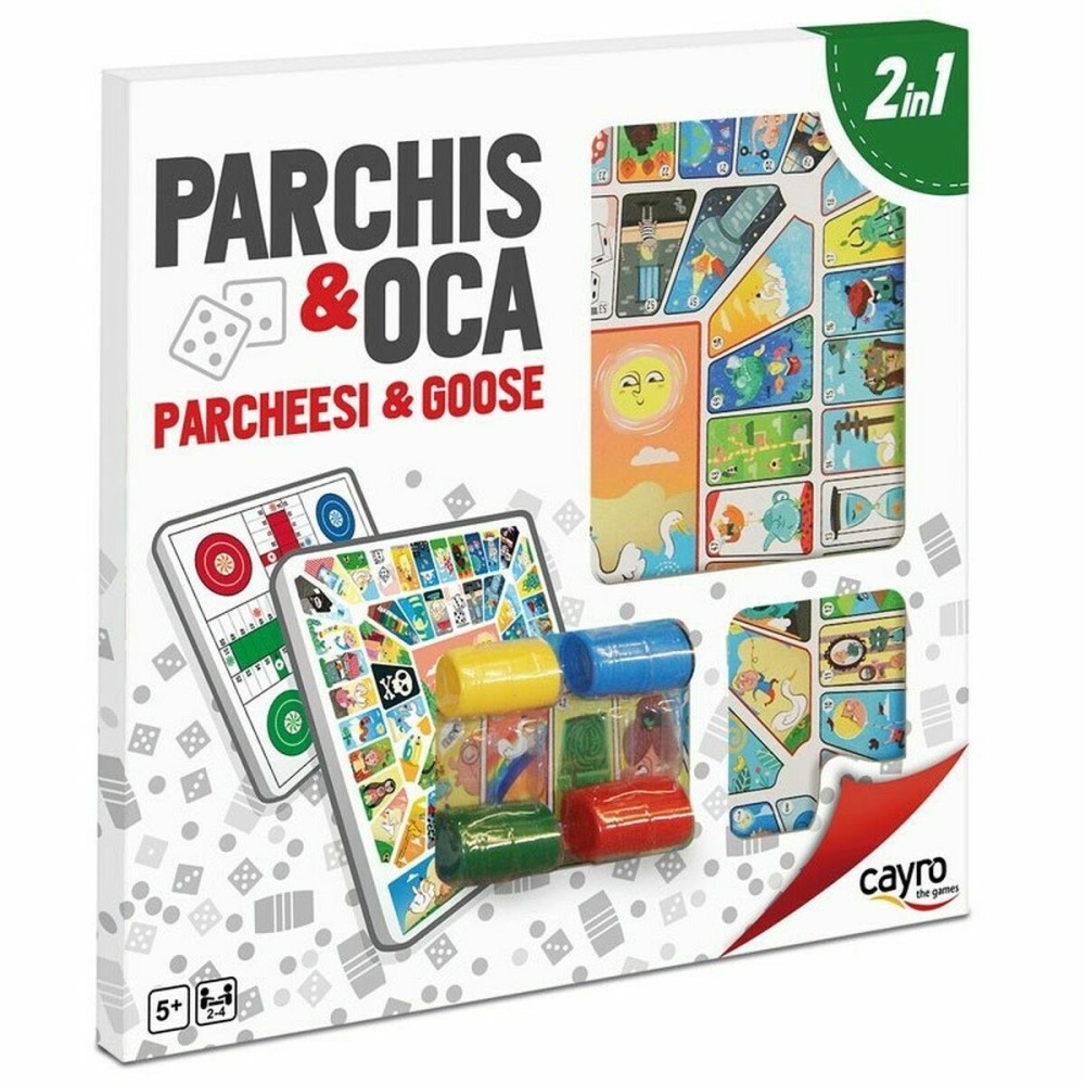 Parchís and Oca Board Cayro Multicolour 250 g