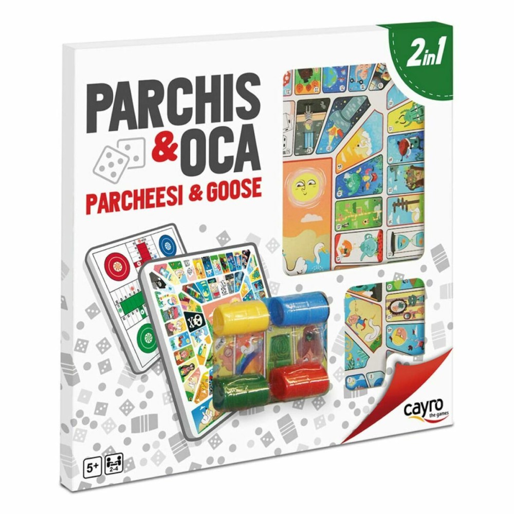Parchís and Oca Board Cayro Multicolour 250 g