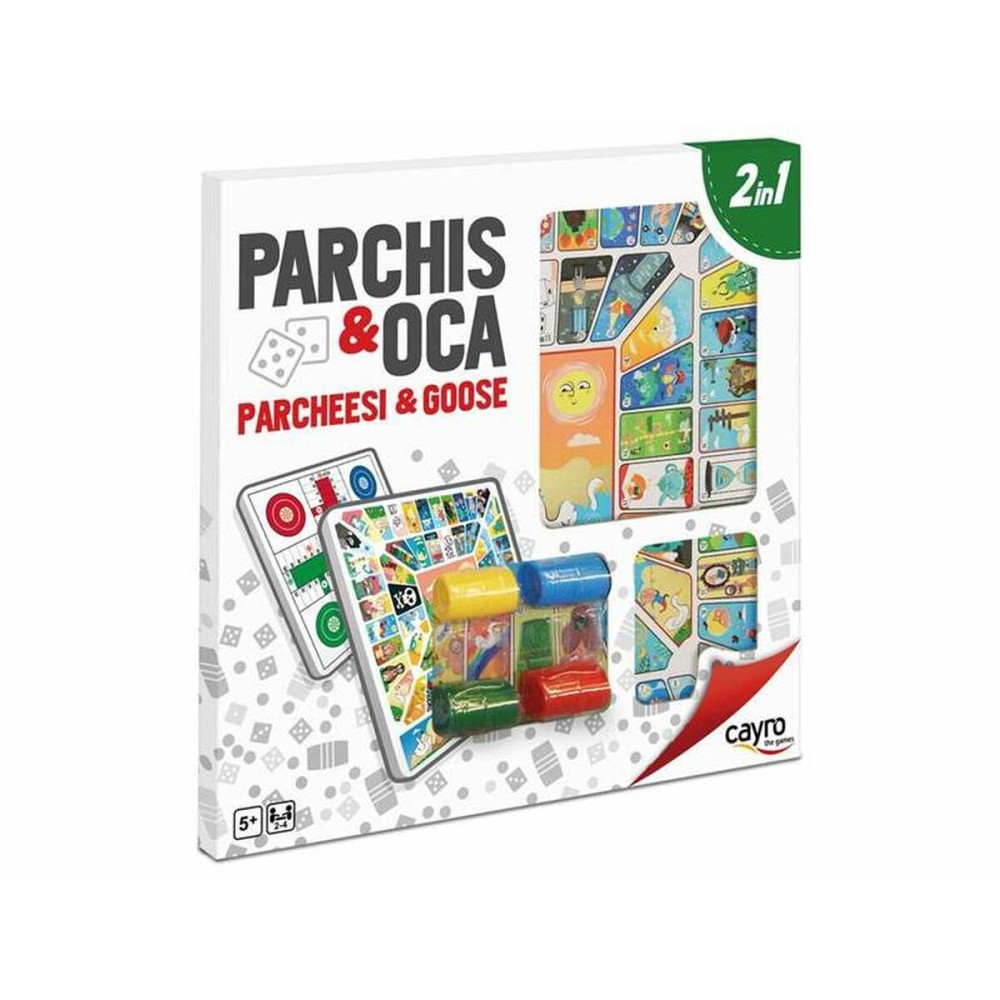 Parchís and Oca Board Cayro Multicolour 250 g