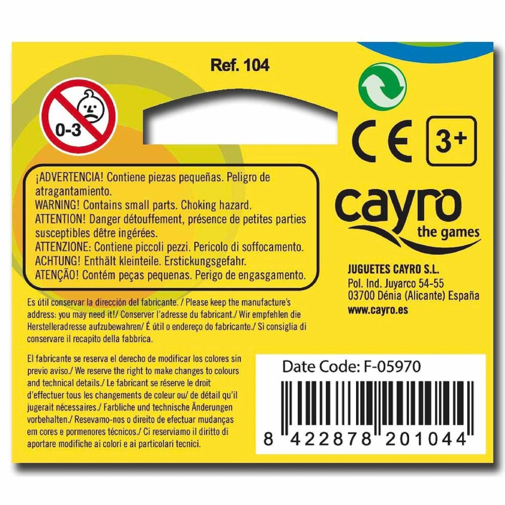 Skills game Cayro Multicolour