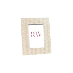 Photo frame Romimex Champagne Resin 2 x 15 x 10 cm