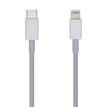 Lightning Cable Aisens A102-0441 White 20 cm (1 Unit)