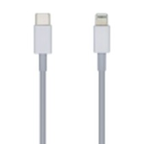 Lightning Cable Aisens A102-0441 White 20 cm (1 Unit)