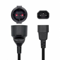 Câble d’Alimentation Aisens A132-0467 Noir 25 cm C14 CEE 7/7