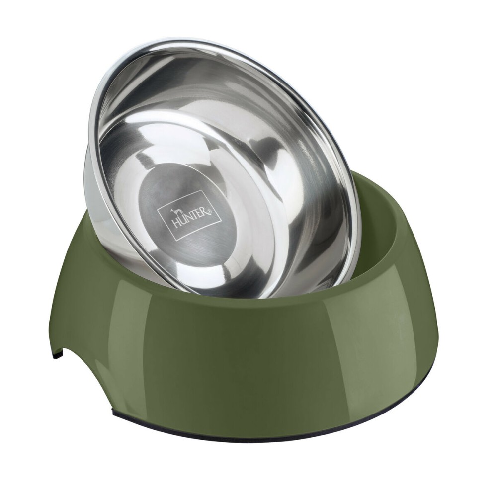 Mangeoire pour chiens Hunter Vert 700 ml