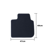 Car Floor Mat Set OCC Motorsport OCCFT0048 FIAT MAREA 5 Pieces
