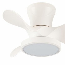 Ceiling Fan CristalRecord MOLL RETRAC Transparent 20 W