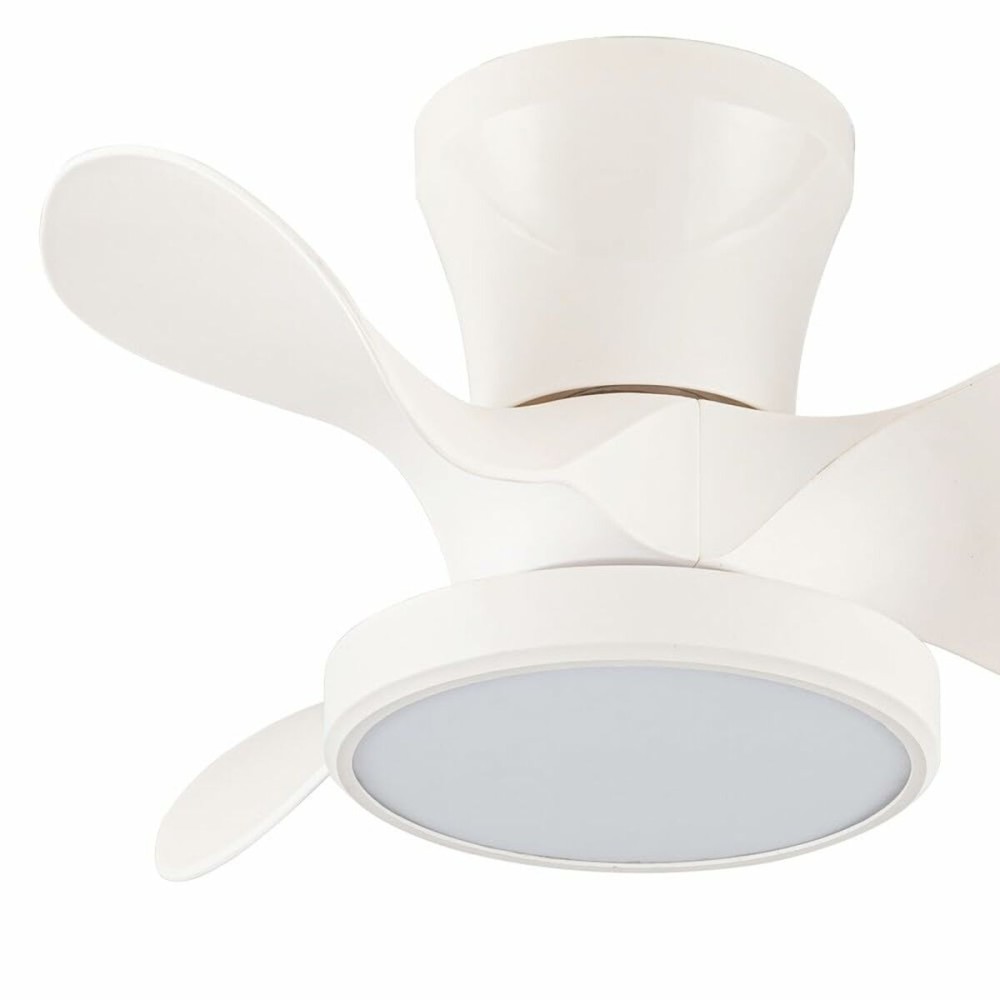 Ceiling Fan CristalRecord MOLL RETRAC Transparent 20 W