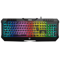 Tastatur und Gaming Maus Krom Kunai Qwerty Spanisch