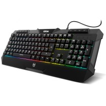 Keyboard with Gaming Mouse Krom Kunai Spanish Qwerty