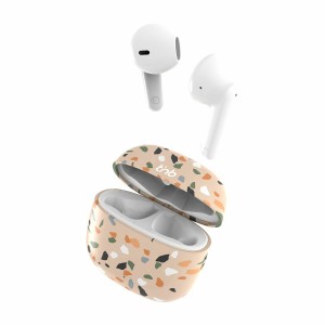 Kabellose Kopfhörer mit Ladebox T'NB TERRAZZO Beige