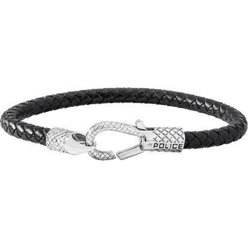 Bracelet Homme Police PJ26491BLB.01 Cuir 19 cm