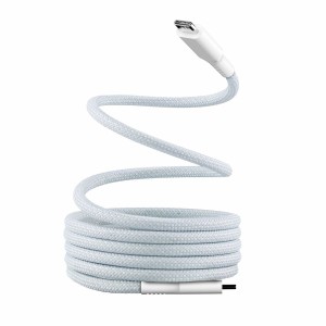 Câble USB-C vers USB-C T'NB TCPDMAGBL 1,5 m Bleu Blanc
