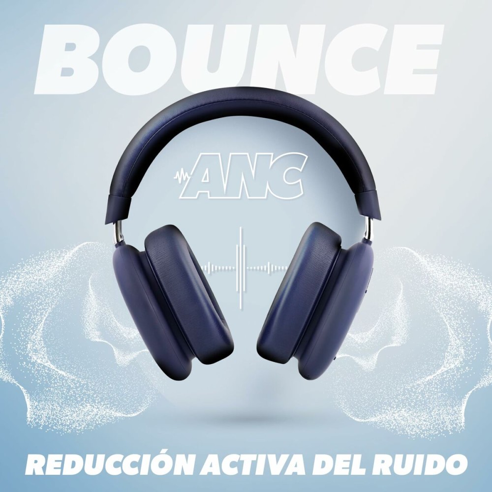 Casques Bluetooth avec Microphone T'NB BOUNCE Bleu foncé
