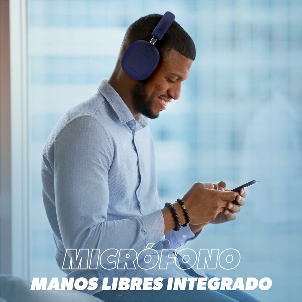 Casques Bluetooth avec Microphone T'NB BOUNCE Bleu foncé