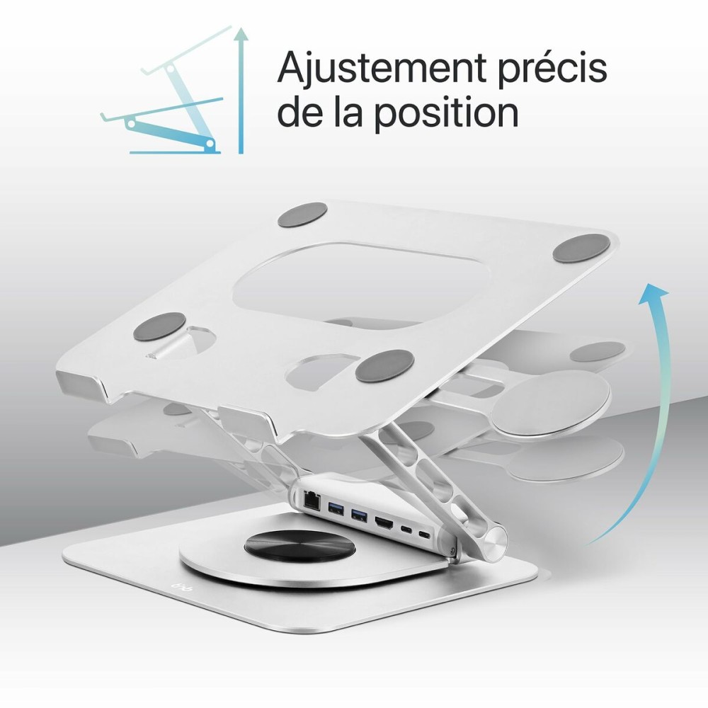 Notebook Stand T'NB iClick Metal Modern 360º rotation