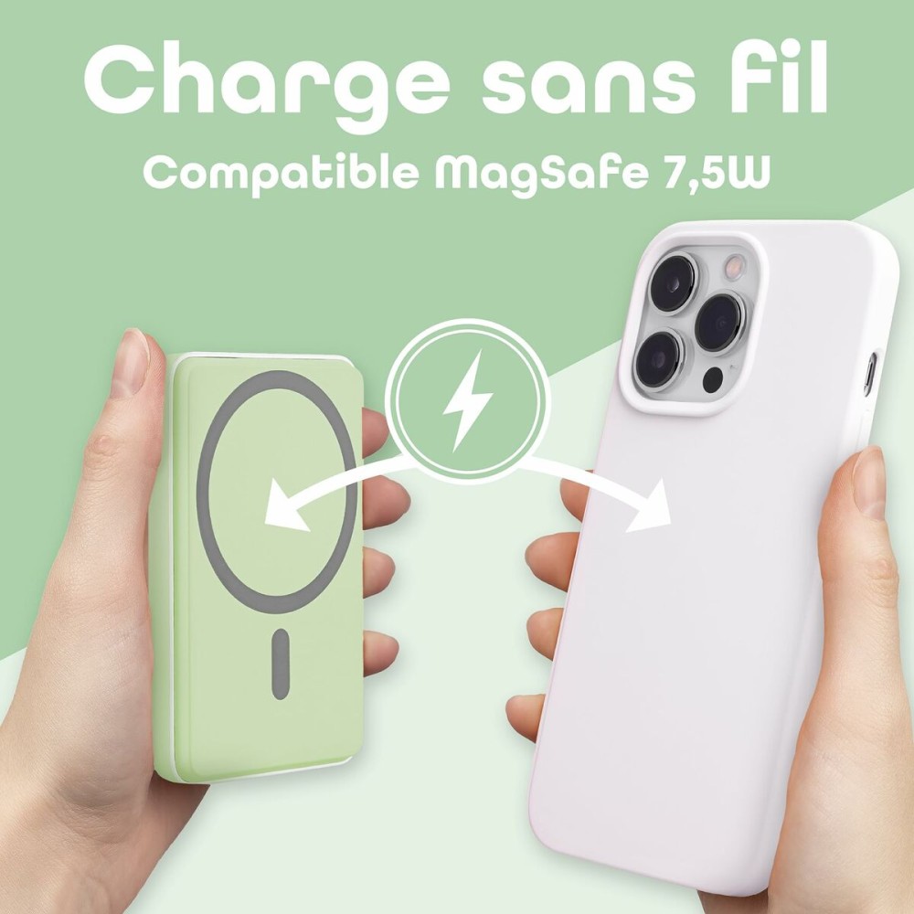 Powerbank T'NB PBUMAG5GR 5000 mAh grün Magsafe
