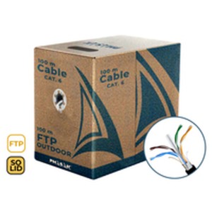 Câble Réseau Rigide FTP 6ème Catégorie Phasak PHR 671 Noir 100 m