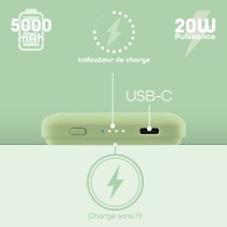 Powerbank T'NB PBUMAG5GR 5000 mAh grün Magsafe
